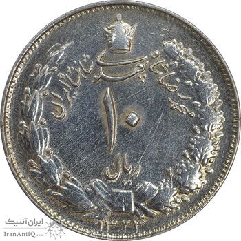 سکه 10 ریال 1324 - EF - cleaned - محمد رضا شاه سکه 10 ریال 1324 - EF - cleaned - محمد رضا شاه