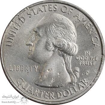 سکه کوارتر دلار 2013P کوه راشمور - AU - آمریکا