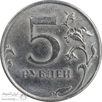 سکه 5 روبل 2013 فدراسیون روسیه - AU50 - روسیه