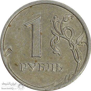 سکه 1 روبل 2007 فدراسیون روسیه - AU50 - روسیه سکه 1 روبل 2007 فدراسیون روسیه - AU50 - روسیه
