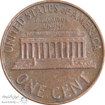 سکه 1 سنت 1967 لینکلن - EF40 - آمریکا