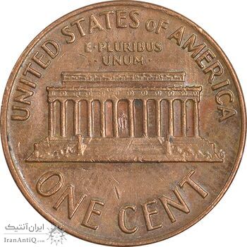 سکه 1 سنت 1971S لینکلن - AU50 - آمریکا