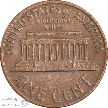 سکه 1 سنت 1972 لینکلن - EF40 - آمریکا