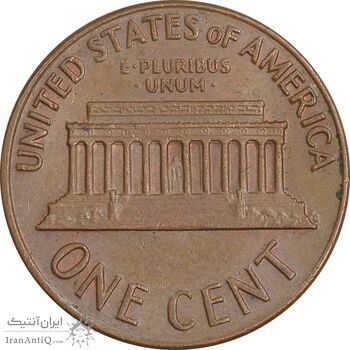 سکه 1 سنت 1972 لینکلن - EF45 - آمریکا