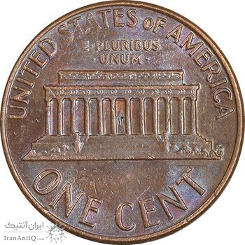 سکه 1 سنت 1975 لینکلن - AU58 - آمریکا