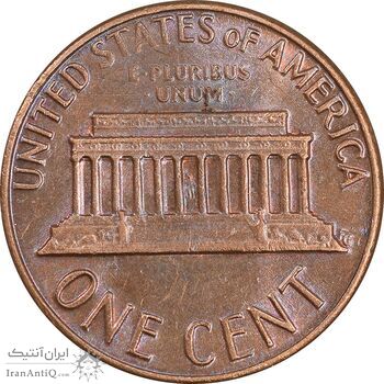 سکه 1 سنت 1976D لینکلن - AU58 - آمریکا