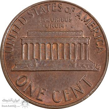 سکه 1 سنت 1977 لینکلن - AU55 - آمریکا