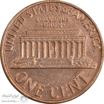 سکه 1 سنت 1980 لینکلن - EF45 - آمریکا