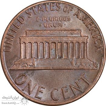 سکه 1 سنت 1983D لینکلن - AU55 - آمریکا