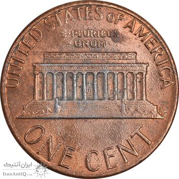 سکه 1 سنت 1983D لینکلن - AU58 - آمریکا