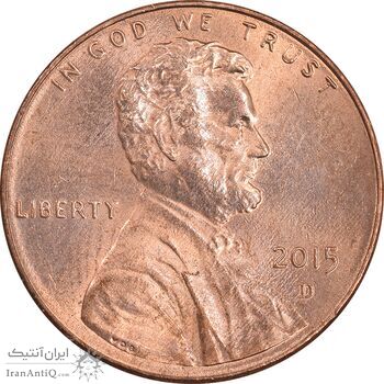 سکه 1 سنت 2015D لینکلن - MS63 - آمریکا