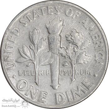 سکه 1 دایم 1970D روزولت - EF45 - آمریکا