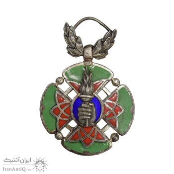 نشان درجه 2 هنر - EF - محمد رضا شاه نشان درجه 2 هنر - EF - محمد رضا شاه