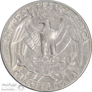 سکه کوارتر دلار 1965 واشنگتن - VF35 - آمریکا