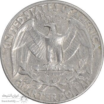 سکه کوارتر دلار 1965 واشنگتن - VF35 - آمریکا