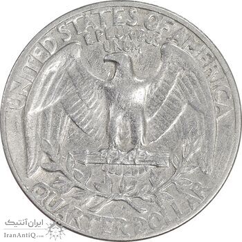 سکه کوارتر دلار 1965 واشنگتن - EF45 - آمریکا