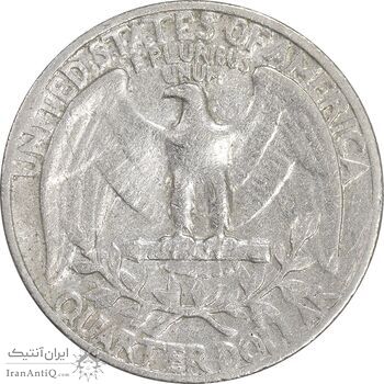 سکه کوارتر دلار 1967 واشنگتن - VF35 - آمریکا