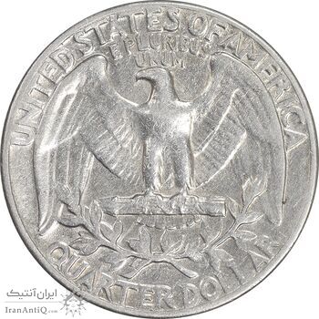 سکه کوارتر دلار 1967 واشنگتن - VF30 - آمریکا