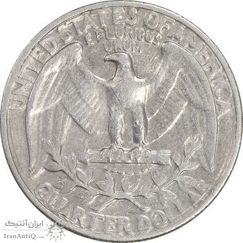 سکه کوارتر دلار 1967 واشنگتن - EF40 - آمریکا