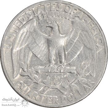 سکه کوارتر دلار 1968 واشنگتن - VF35 - آمریکا