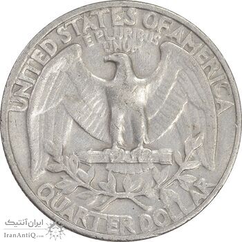 سکه کوارتر دلار 1969 واشنگتن - EF40 - آمریکا