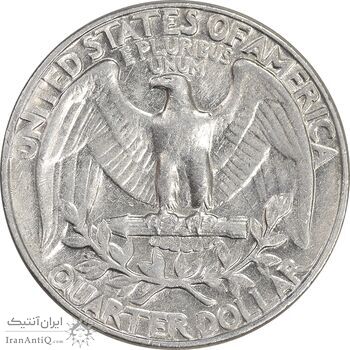 سکه کوارتر دلار 1970D واشنگتن - EF45 - آمریکا