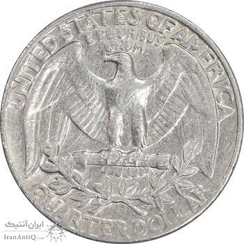 سکه کوارتر دلار 1973 واشنگتن - EF40 - آمریکا