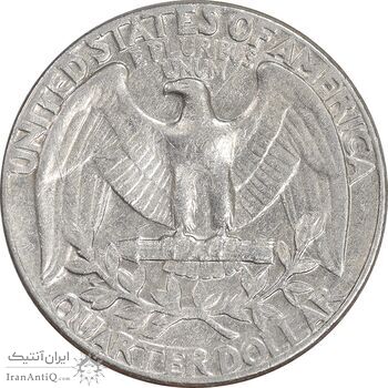 سکه کوارتر دلار 1973D واشنگتن - VF35 - آمریکا