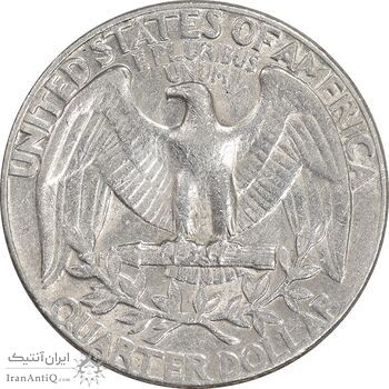 سکه کوارتر دلار 1973D واشنگتن - VF35 - آمریکا