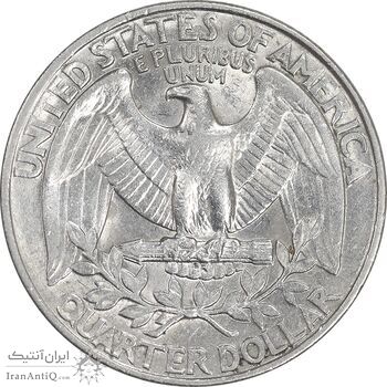 سکه کوارتر دلار 1978D واشنگتن - AU55 - آمریکا