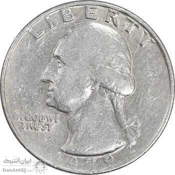 سکه کوارتر دلار 1979 واشنگتن - EF45 - آمریکا