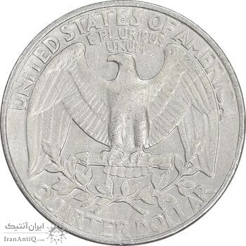 سکه کوارتر دلار 1980P واشنگتن - EF40 - آمریکا