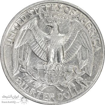 سکه کوارتر دلار 1981P واشنگتن - EF45 - آمریکا