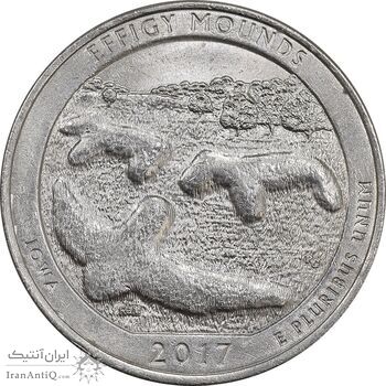 سکه کوارتر دلار 2017P - بنای یادبود افیگی موندز - MS61 - آمریکا