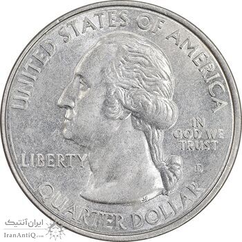 سکه کوارتر دلار 2017D - بنای یادبود افیگی موندز - AU58 - آمریکا