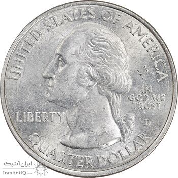 سکه کوارتر دلار 2015D - بنای یادبود ملی هومستد - MS61 - آمریکا