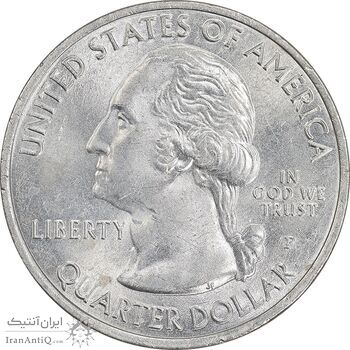 سکه کوارتر دلار 2015P جنگل ملی کیساچی - MS61 - آمریکا