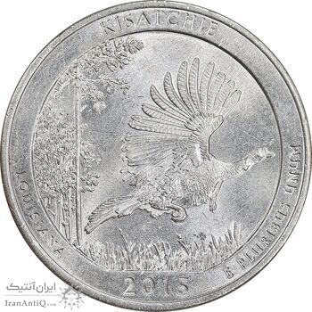 سکه کوارتر دلار 2015P جنگل ملی کیساچی - MS61 - آمریکا