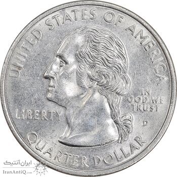 سکه کوارتر دلار 1999D ایالتی - جورجیا - MS61 - آمریکا