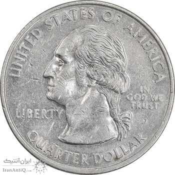 سکه کوارتر دلار 1999D ایالتی - جورجیا - AU50 - آمریکا