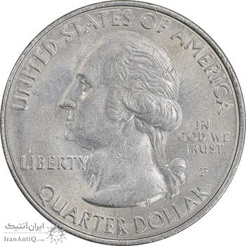 سکه کوارتر دلار 2015P ساراتوگا - AU58 - آمریکا