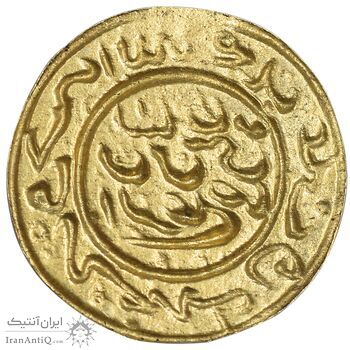 سکه طلا پولکی امام رضا (ع) 1340 - AU - احمد شاه