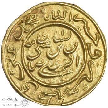 سکه طلا پولکی امام رضا (ع) 1340 - AU - احمد شاه