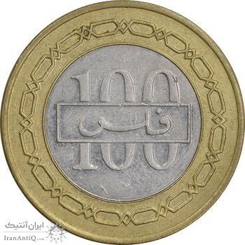 سکه 100 فلس 2002 حمد بن عیسی آل خلیفه - EF45 - بحرین