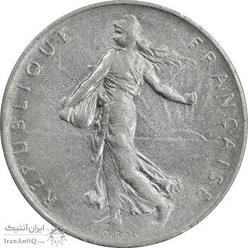 سکه 1 فرانک 1970 جمهوری پنجم - EF45 - فرانسه