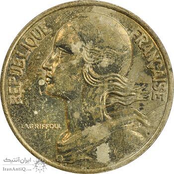 سکه 10 سانتیم 1998 جمهوری کنونی - ماریان - AU55 - فرانسه