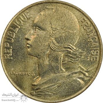 سکه 20 سانتیم 2000 جمهوری کنونی - ماریان - MS61 - فرانسه