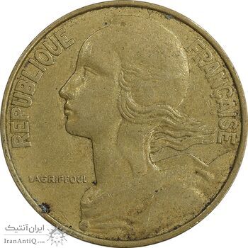سکه 20 سانتیم 1981 جمهوری کنونی - ماریان - EF45 - فرانسه