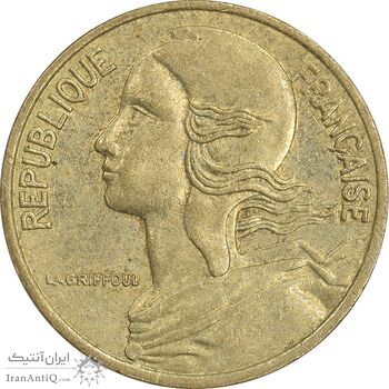 سکه 5 سانتیم 1998 جمهوری کنونی - ماریان - EF45 - فرانسه
