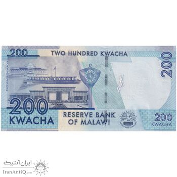اسکناس 200 کواچا 2012 جمهوری - تک - UNC63 - مالاوی